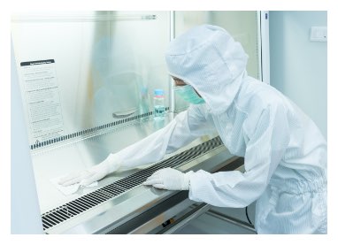 image of cleanroom cleaning