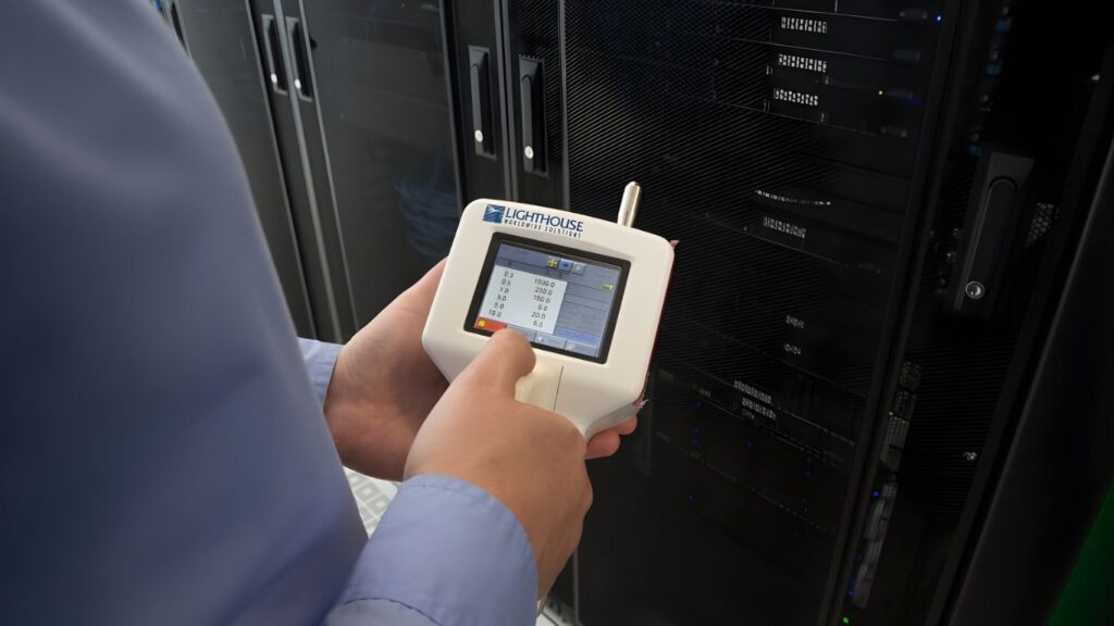 server room temperature cooling system inspection