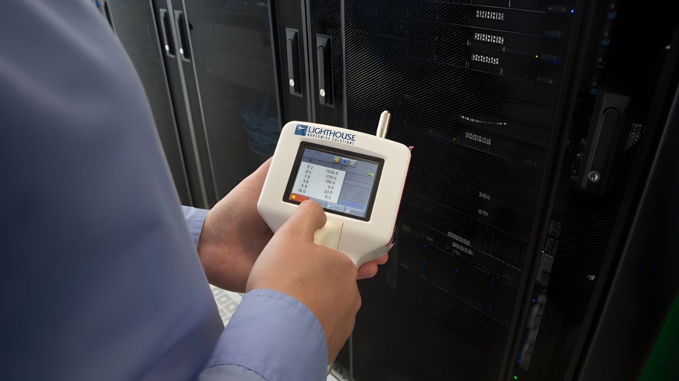 server room temperature cooling system inspection